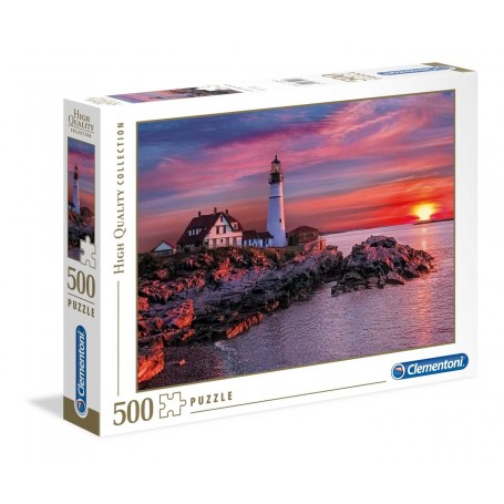 Puzzle Clementoni Faro De Portland De 500 Piezas Clementoni - 1