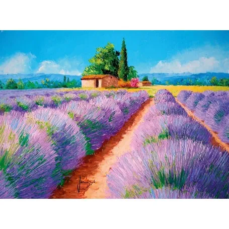 Puzzle Clementoni Aroma de Lavanda de 500 Piezas - Clementoni