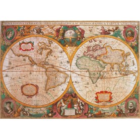 Puzzle Clementoni Mapa Antiguo De 1000 Piezas Puzzle Clementoni Mapa Antiguo De 1000 Piezas Clementoni - 1