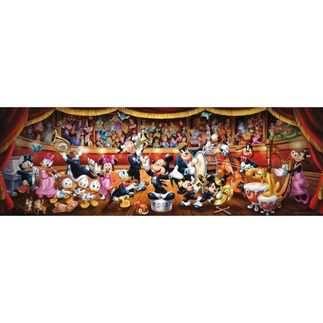 Puzzle Clementoni Panoramico Disney Orquesta De 1000 Piezas - Clementoni