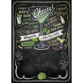Puzzle Clementoni Pizarra Cheers de 1000 Piezas Puzzle Clementoni Pizarra Cheers de 1000 Piezas Clementoni - 1
