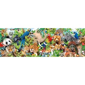 Puzzle Clementoni Panoramico Vida Salvaje de 1000 Piezas Puzzle Clementoni Panoramico Vida Salvaje de 1000 Piezas Clementoni - 1