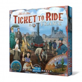 ¡Aventureros al Tren! Francia + El Viejo Oeste ¡Aventureros al Tren! Francia + El Viejo Oeste - Asmodée