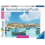 Puzzle Ravensburger Malta Mediterránea De 1000 Piezas - Ravensburger