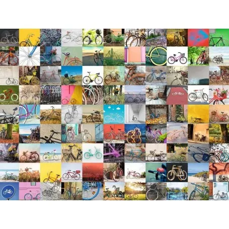 Puzzle Ravensburger 99 Bicicletas Y Más De 1500 Piezas - Ravensburger