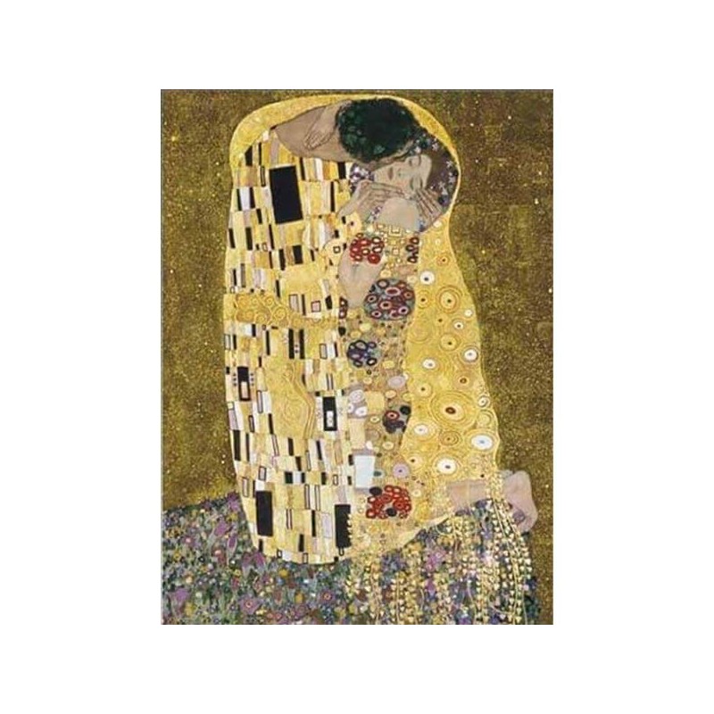 Individualidad polvo irregular Puzzle Ricordi El Beso, Gustav Klimt de 1000 Piezas - kubekings.com