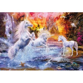 Puzzle Clementoni Unicornios Salvajes de 1500 Piezas Puzzle Clementoni Unicornios Salvajes de 1500 Piezas Clementoni - 1