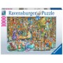 Puzzle Ravensburger Medianoche en la Biblioteca de 1000 Piezas - Ravensburger