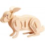 Gepetto's conejo Maqueta 43 Piezas - Eureka! 3D Puzzle