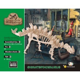 Gepetto's Gigantspinosaurus Maqueta 59 Piezas - Eureka! 3D Puzzle