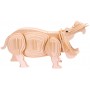 Gepetto's Hipopótamo Maqueta 45 Piezas - Eureka! 3D Puzzle