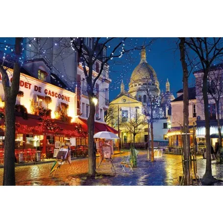 Puzzle Clementoni París, Montmartre de 1500 Piezas - Clementoni