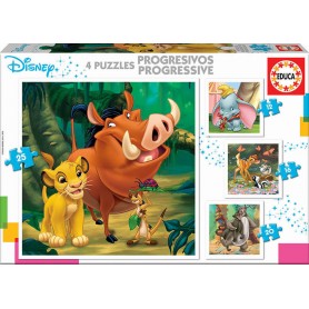 Puzzle Educa Disney Animals Progresivo 12+16+20+25 Pzs Puzzle Educa Disney Animals Progresivo 12+16+20+25 Pzs Puzzles Educa - 1