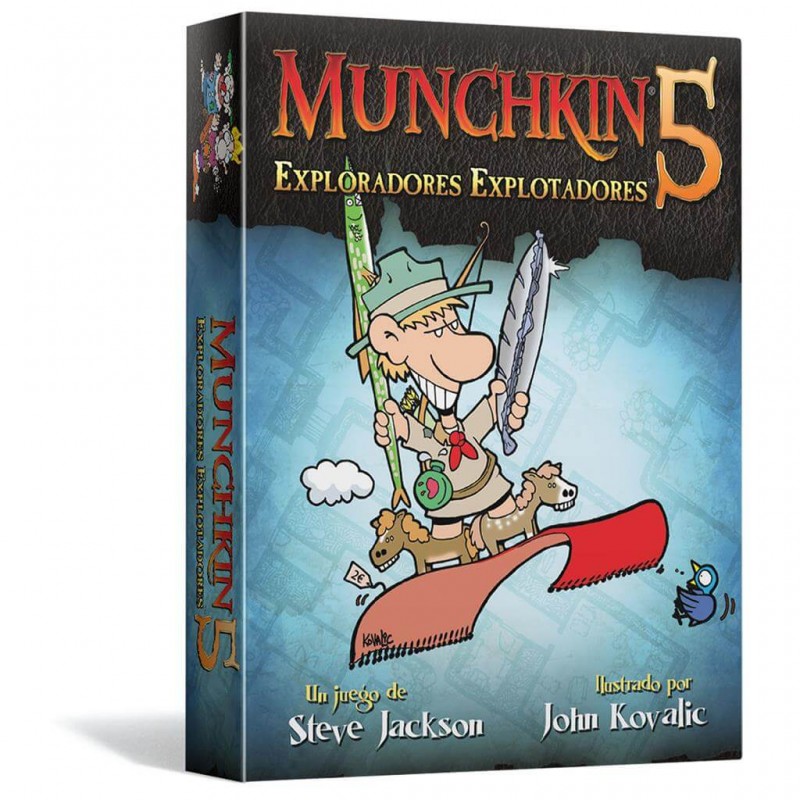 Munchkin 5: Exploradores Explotadores - Juegos de Mesa 