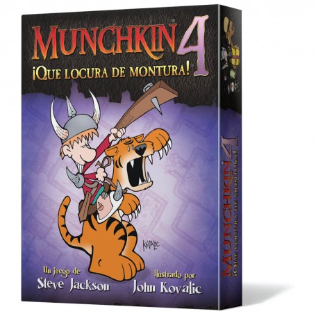 Munchkin 4: ¡Que locura de montura! - Edge Entertainment