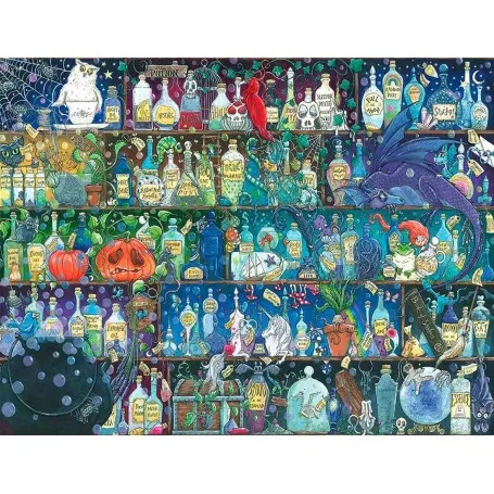 Puzzle Ravensburger Venenos y Pociones de 2000 Piezas - Ravensburger