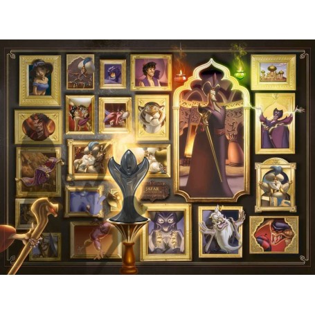 Puzzle Ravensburger Villanos Disney: Jafar de 1000 Piezas - Ravensburger