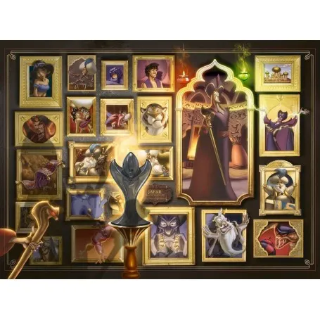 Puzzle Ravensburger Villanos Disney: Jafar de 1000 Piezas - Ravensburger