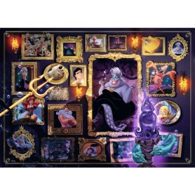 Puzzle Ravensburger Villanos Disney: Úrsula de 1000 Piezas Puzzle Ravensburger Villanos Disney: Úrsula de 1000 Piezas Ravensburger - 1