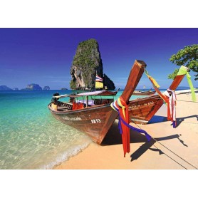 Puzzle Ravensburger Playa Phra Nang, Krabi Tailandia de 1000 Piezas Puzzle Ravensburger Playa Phra Nang, Krabi Tailandia de 1000 Piezas Ravensburger - 1