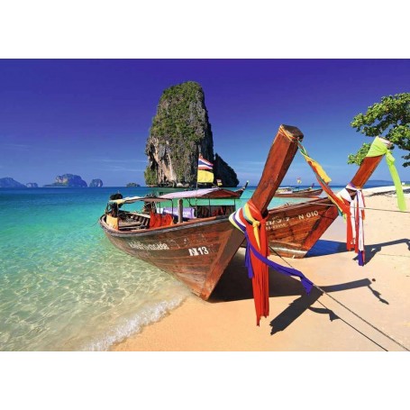 Puzzle Ravensburger Playa Phra Nang, Krabi Tailandia de 1000 Piezas - Ravensburger