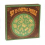 Metal Puzzle Verde Set 15 en 1 - Logica Giochi