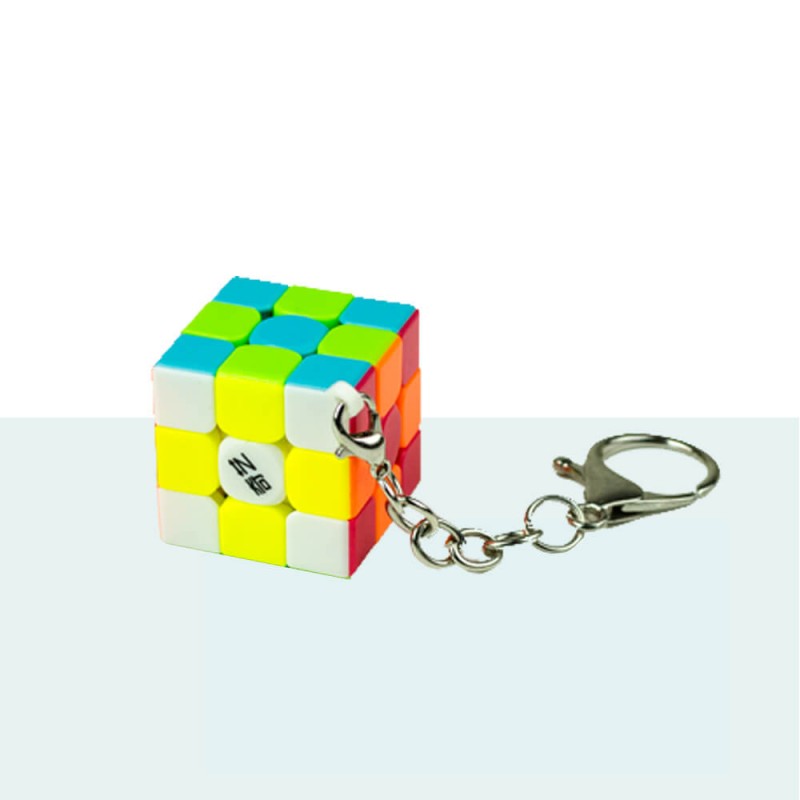 Mini Cubo Mágico 3x3 En Llavero – Rompecabezas De Viaje, Funcional, Para Niños Y Adultos, Regalo Original