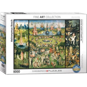 Puzzle Eurographics El jardín de las delicias de 1000 Piezas Puzzle Eurographics El jardín de las delicias de 1000 Piezas Eurographics - 1