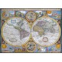 Puzzle Eurographics Mapa del mundo antiguo de 1000 Piezas - Eurographics