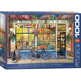 Puzzle Eurographics Librería más grande del mundo de 1000 Piezas Puzzle Eurographics Librería más grande del mundo de 1000 Piezas Eurographics - 1