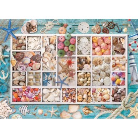 Puzzle Eurographics Colección de Conchas de 1000 Piezas Puzzle Eurographics Colección de Conchas de 1000 Piezas Eurographics - 1