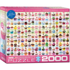 Puzzle Eurographics Cupcakes de 2000 Piezas Puzzle Eurographics Cupcakes de 2000 Piezas Eurographics - 1