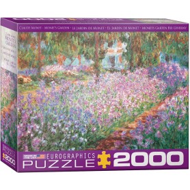 Puzzle Eurographics Jardín de Monet de Claude Monet de 2000 Piezas Puzzle Eurographics Jardín de Monet de Claude Monet de 2000 Piezas Eurographics - 1