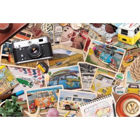 Puzzle Eurographics Furgoneta Volkswagen de 550 Piezas Puzzle Eurographics Furgoneta Volkswagen de 550 Piezas Eurographics - 1