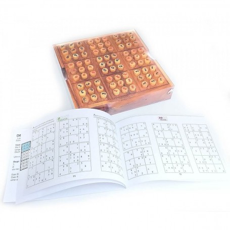Artefacto expedido película Sudoku De Madera - Puzzle de Ingenio - kubekings.com