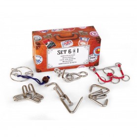Pack 6 En 1 Metal - Serie Viajeros Pack 6 En 1 Metal - Serie Viajeros - Logica Giochi