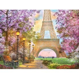 Puzzle Ravensburger Amor en París de 1500 Piezas Puzzle Ravensburger Amor en París de 1500 Piezas Ravensburger - 1