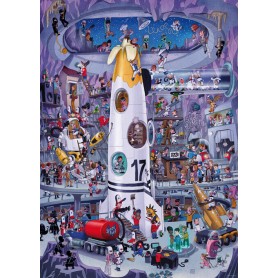 Puzzle Heye Lanzamiento Espacial de 1000 Piezas Puzzle Heye Lanzamiento Espacial de 1000 Piezas Heye - 1