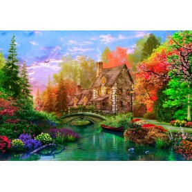 Puzzle Trefl Cabaña en el Lago de 1500 Piezas Puzzle Trefl Cabaña en el Lago de 1500 Piezas Puzzles Trefl - 1