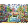 Puzzle Trefl Bicicleta en el Canal de Amsterdam de 1500 Piezas Puzzles Trefl - 1