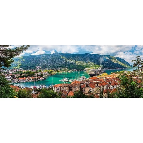 Puzzle Trefl Panorama Kotor, Montenegro de 500 Piezas