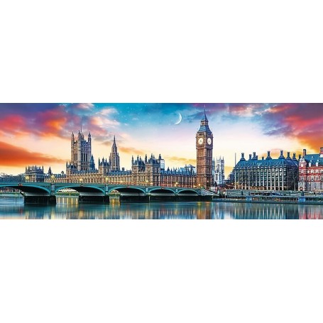 Puzzle Trefl Panorama Big Ben y Palacio de Westminster de 500 Piezas