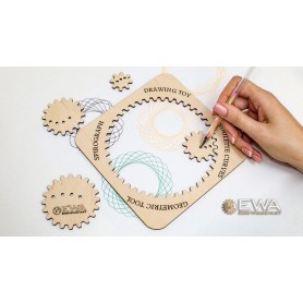 Eco Wood Art Espirógrafo de Madera Eco Wood Art Espirógrafo de Madera Eco Wood Art - 1