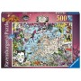 Puzzle Ravensburger Mapa Europeo, Circo Peculiar de 500 Piezas Ravensburger - 2