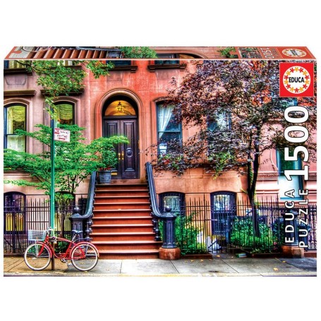 Puzzle Educa Greenwich Village, Nueva York de 1500 Piezas Puzzles Educa - 1