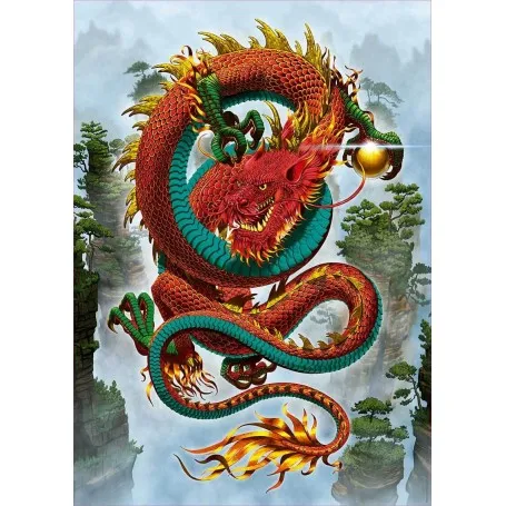 Puzzle Educa Dragón de la Buena Fortuna 500 Piezas Puzzles Educa - 1