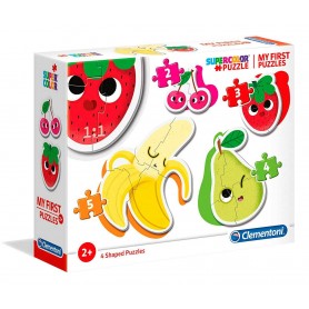 Puzzle Clementoni Mi Primer Puzzle Frutas 2-3-4-5 Piezas Puzzle Clementoni Mi Primer Puzzle Frutas 2-3-4-5 Piezas Clementoni - 1