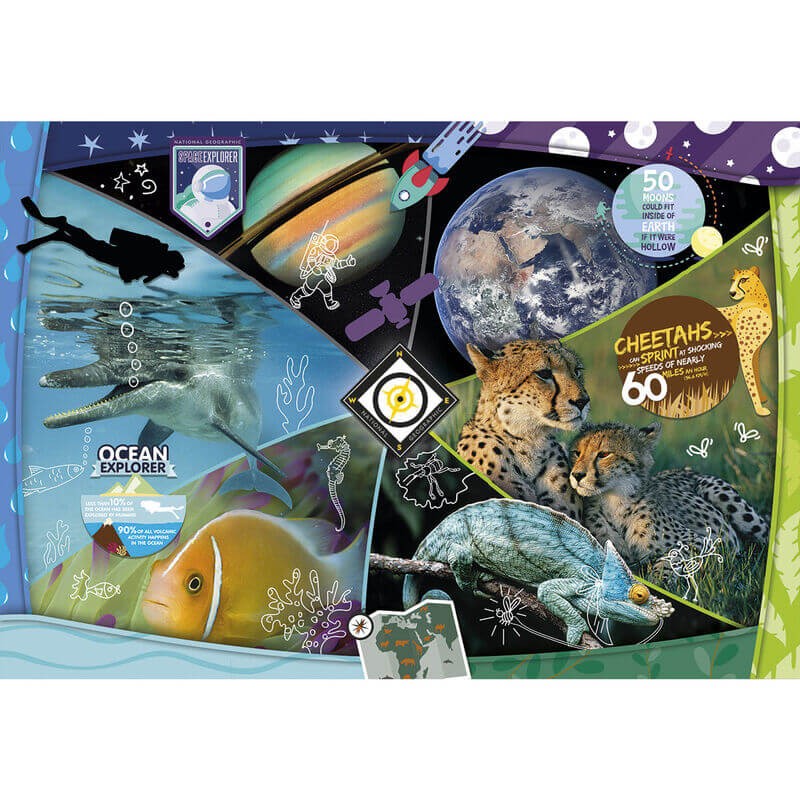 CLEMENTONI - 27141 - National Geographic Kids - Ocean Explorer - 104 Pezzi  - Made In Italy - Puzzle Bambini 6 Anni + - ePrice