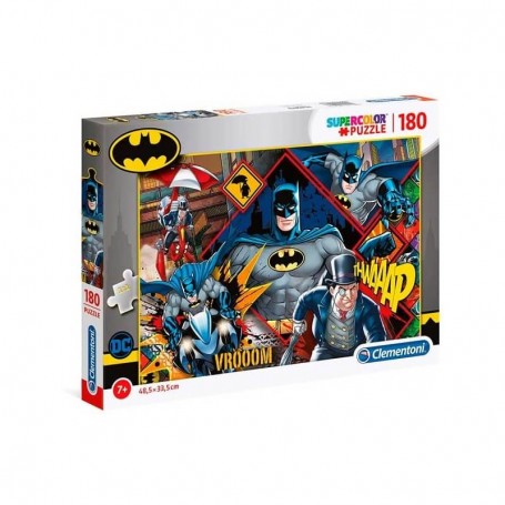 Puzzle Clementoni Batman Contra El Pingüino de 180 Piezas