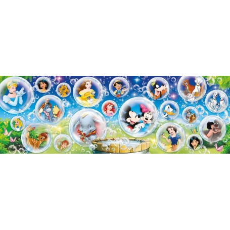 Puzzle Clementoni Panorama Clásicos Disney de 1000 Piezas Clementoni - 1